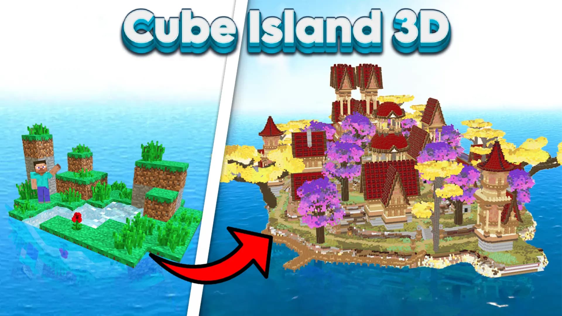 Cube Island 3D - Aventura em Mundo Cubo